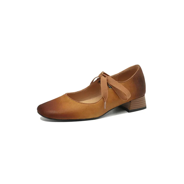 Priscilla Women's Genuine Leather Pumps