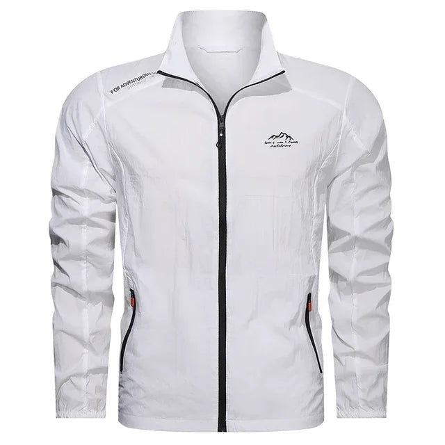 Men's Lightweight Windbreaker Water Resistant Jacket
