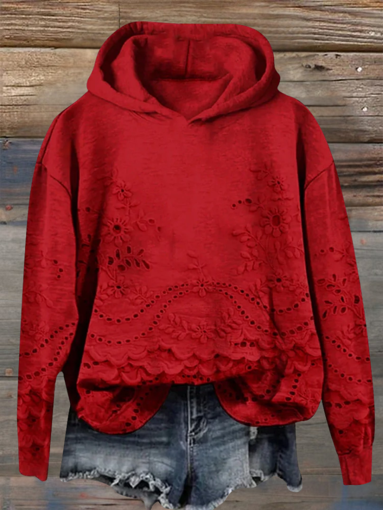 Women's Cutout Detail Hoodie