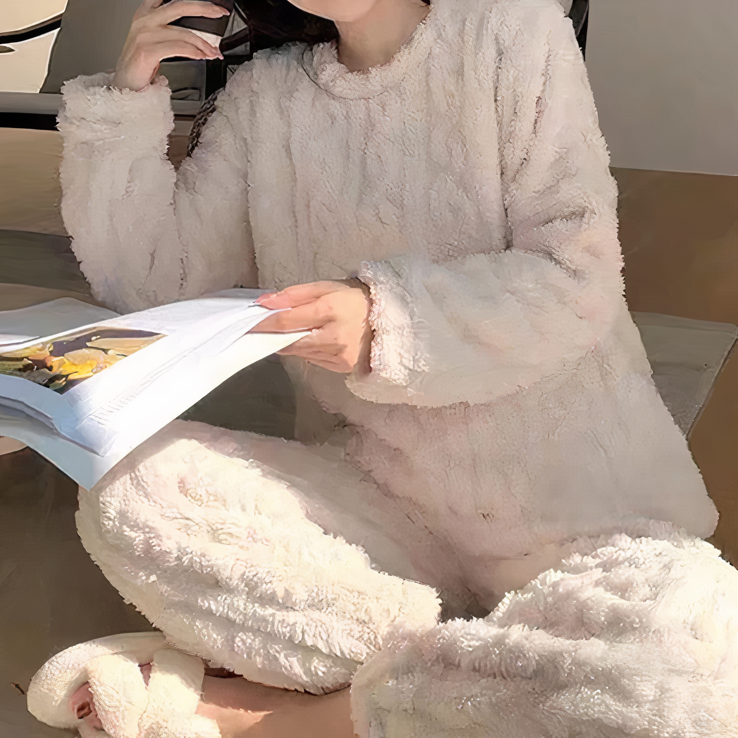 Women's Fleece Pajama Set