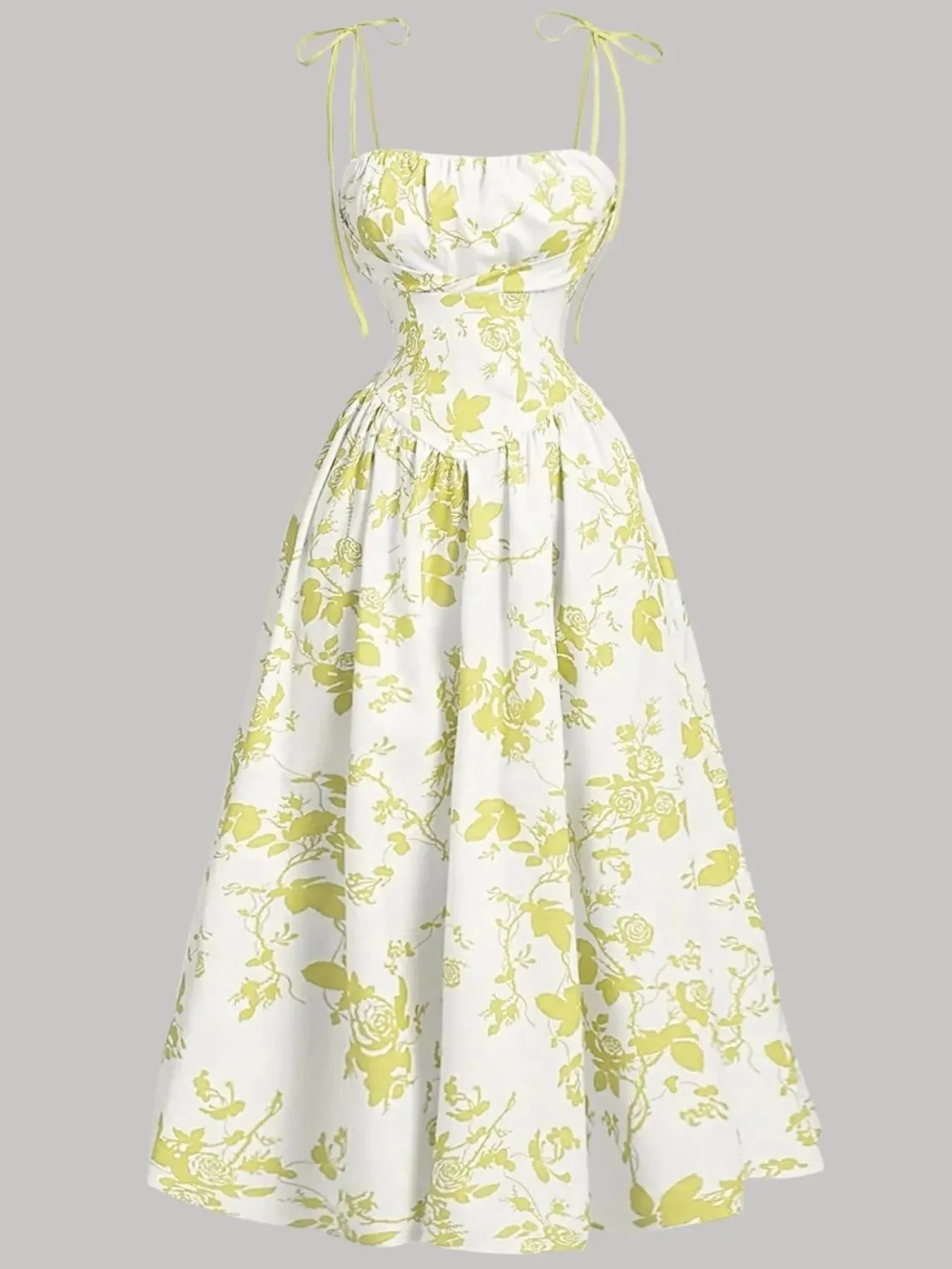 Women's Floral Sundress Flowy Delila