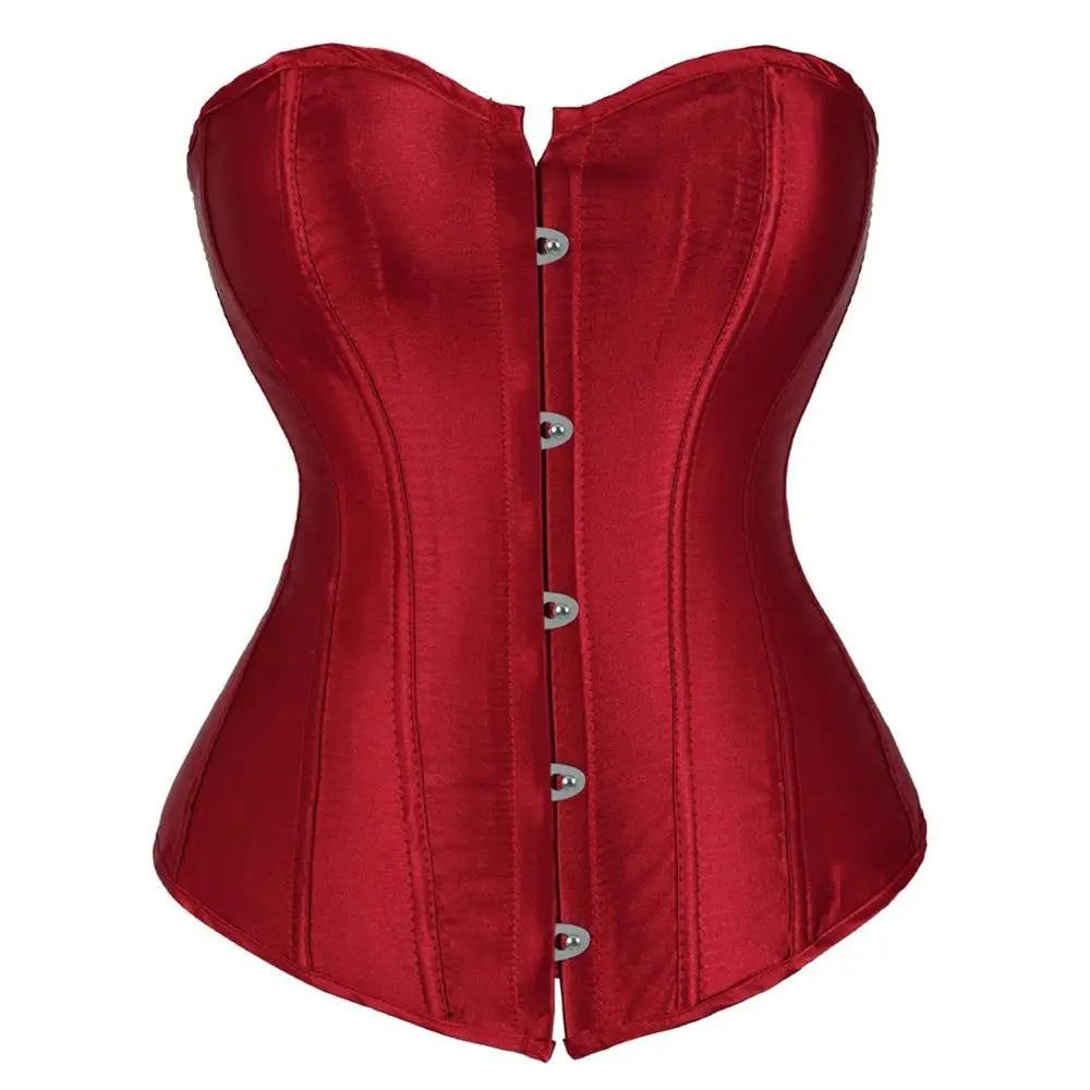 Women's Satin Corset Bustier
