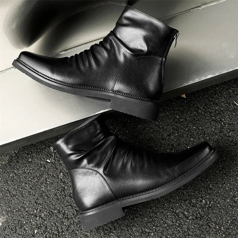 Brunello Men's Leather Boot