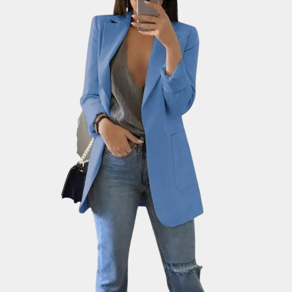 Women's Slim Fit Blazer Timeless Elegant Design