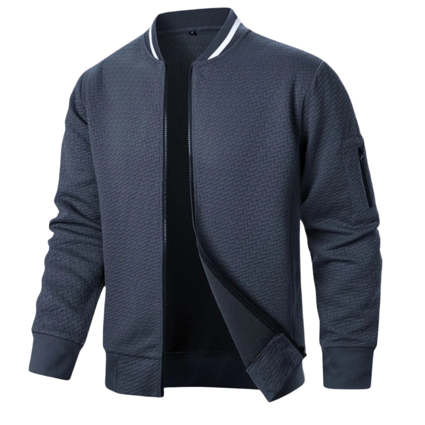 Elegant Zip Up Cardigan