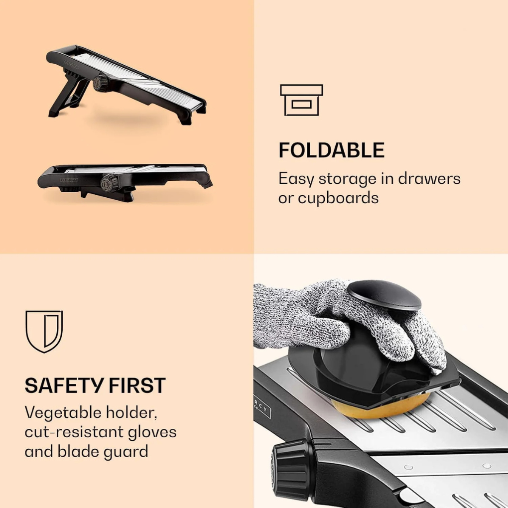 Mandoline Safety Set For Men And Women