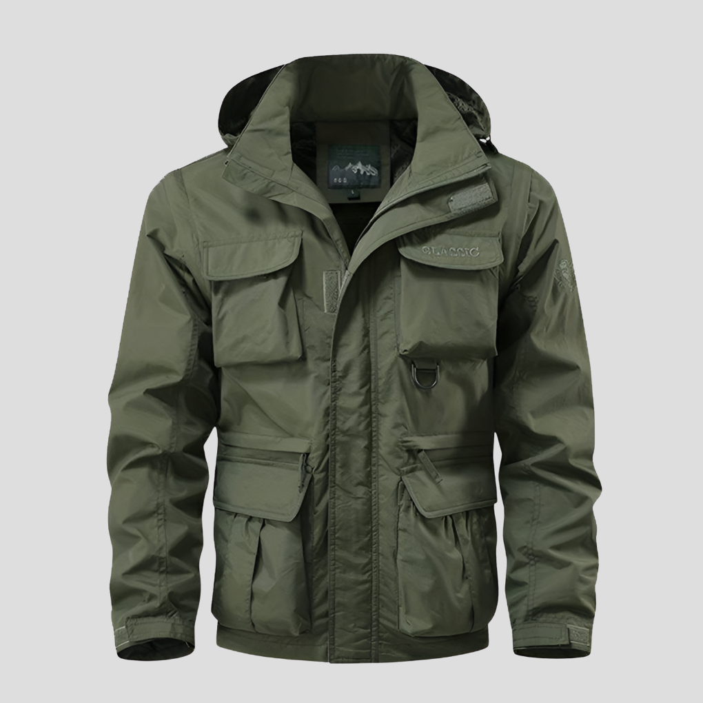 Men's Military Parka Waterproof Coat