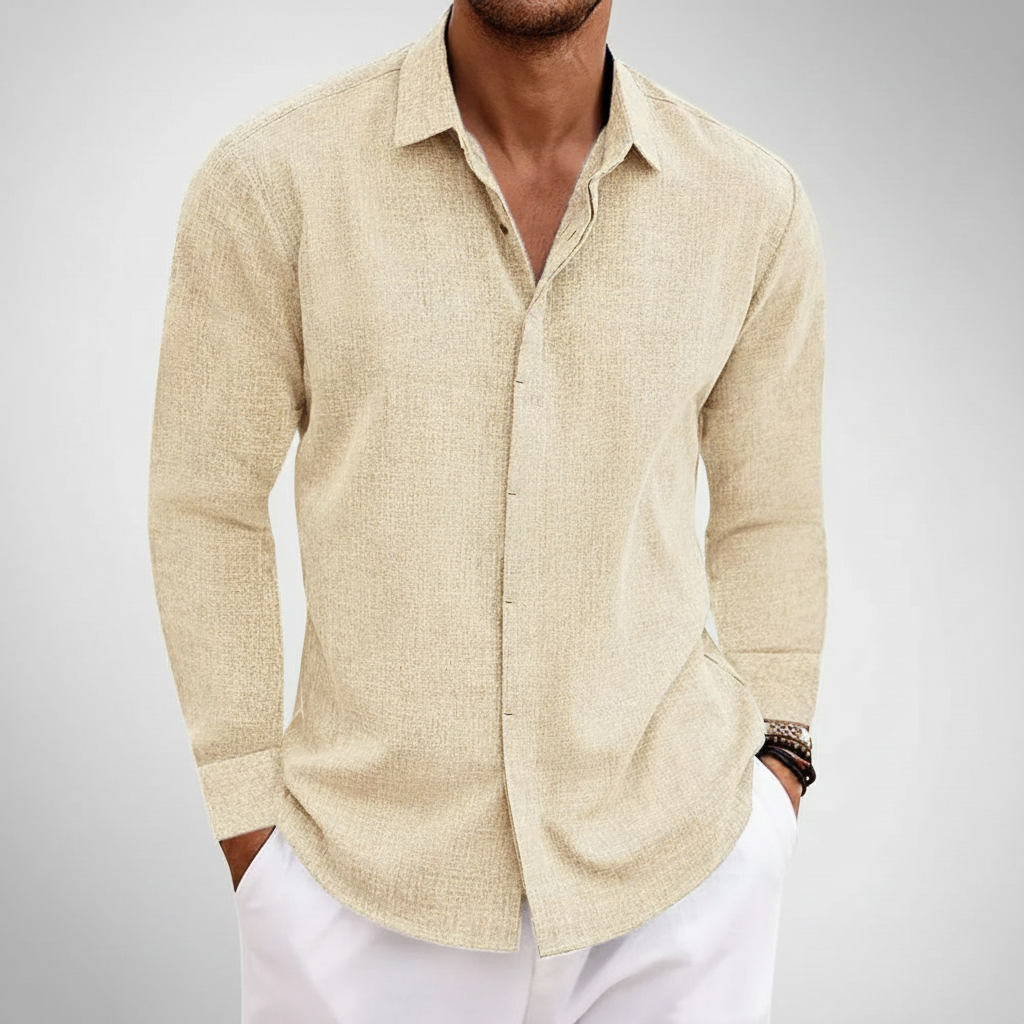 Men's Collared Full Sleeve Shirt