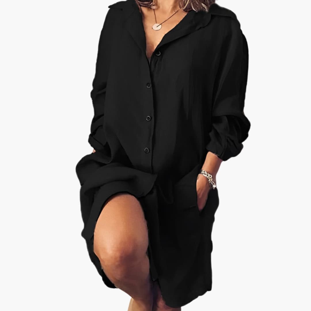 Women's Long Sleeve Button Up Shirt