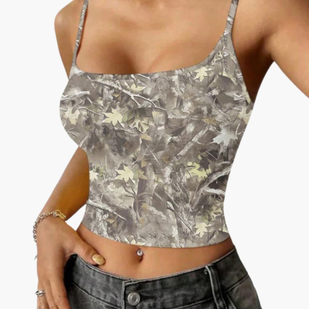 Women's Camouflage Tank Lightweight