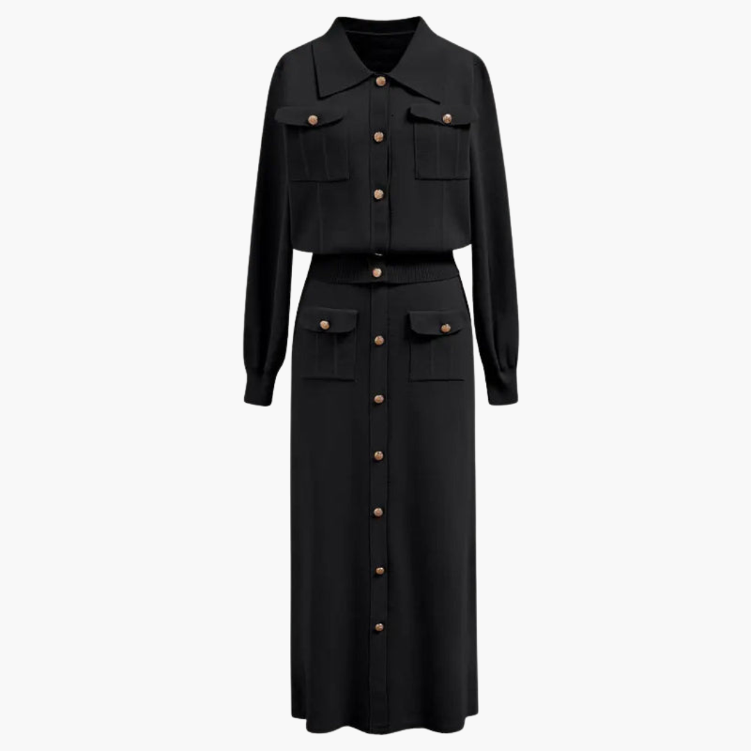 Women's 2 Piece Suit Jacket Skirt