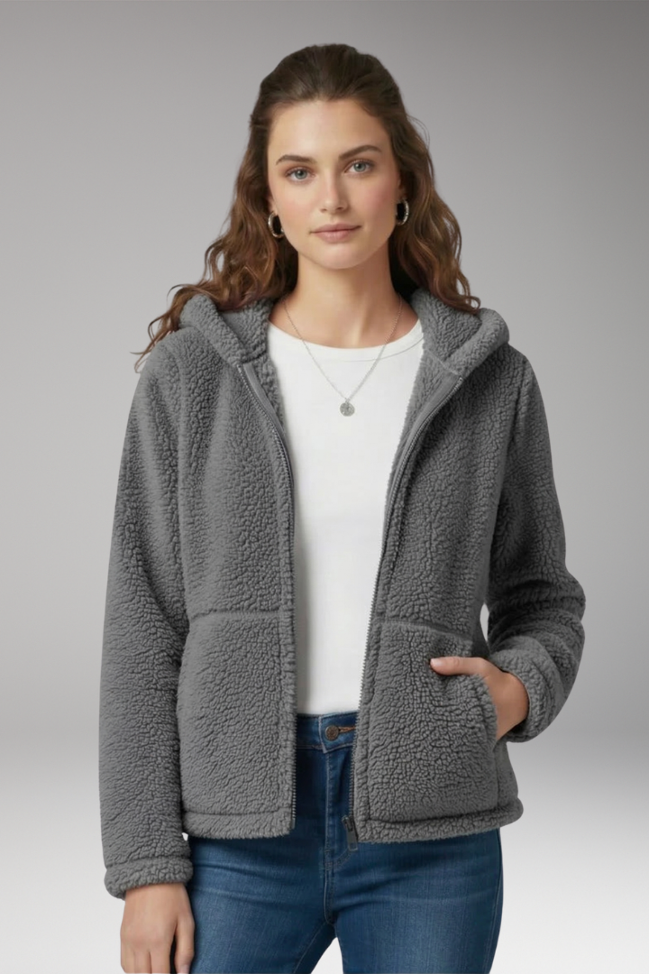 Women's Hooded Jacket Long Sleeves