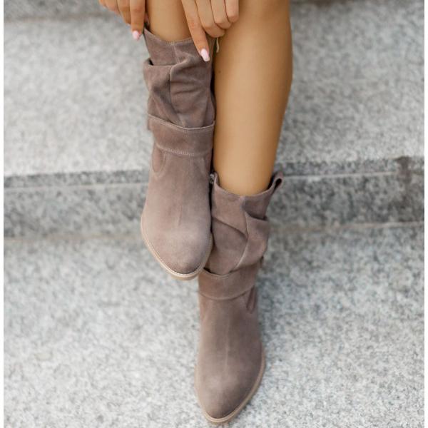 Women's Ankle Boots Zipper Closure