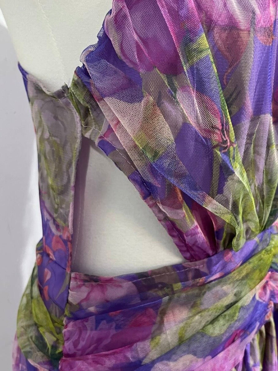 Women's Maxi One-Shoulder Wedding Guest Dress
