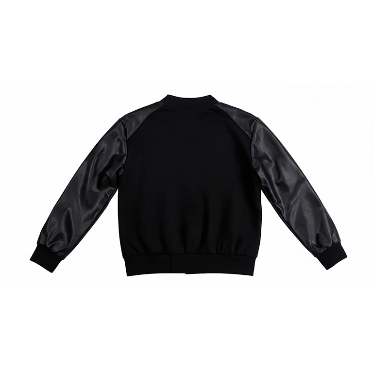 Men's Varsity Jacket Black