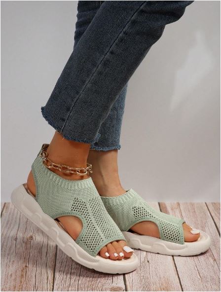 Luna | Women's Casual Open Toe Slip-On Platform Sandals