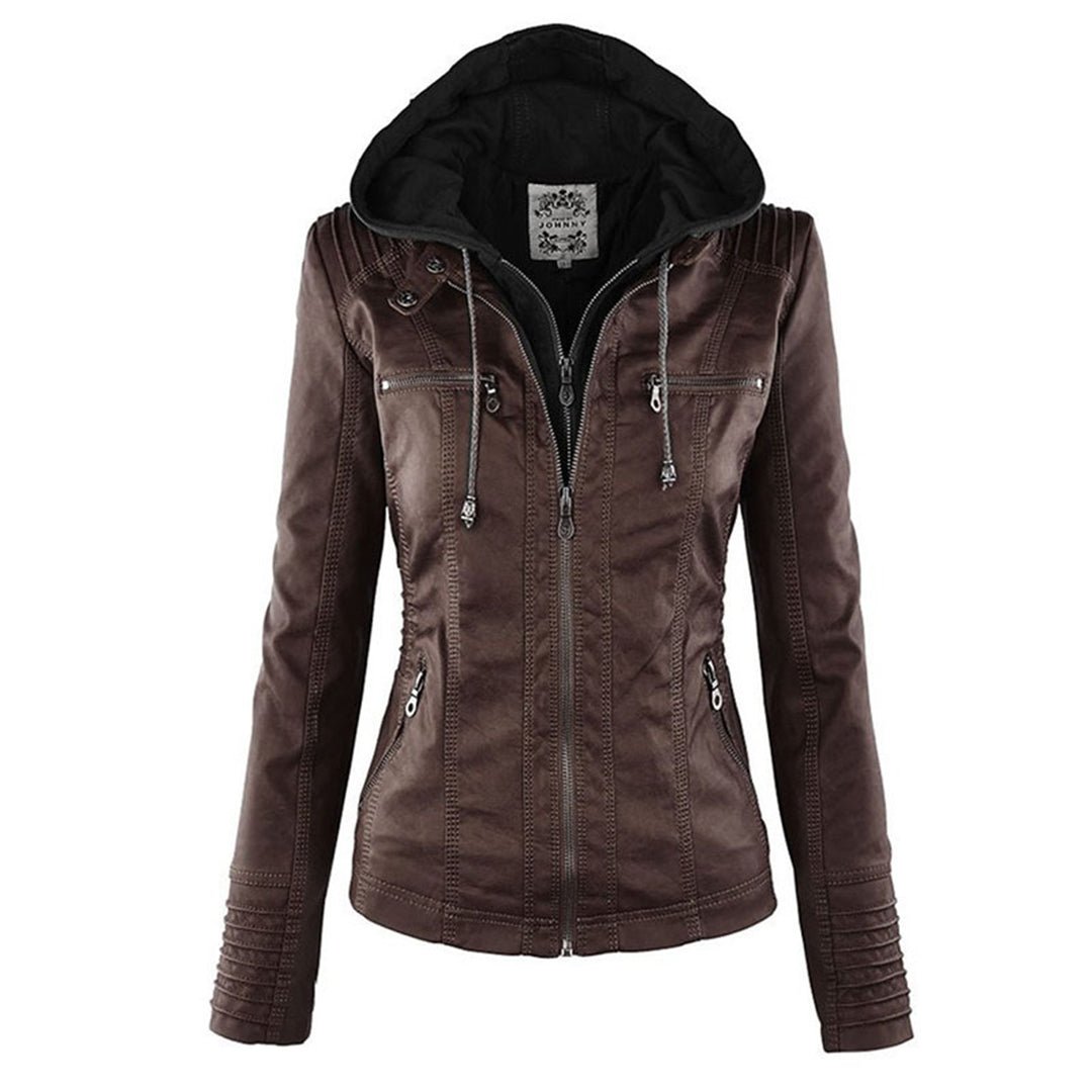 Image of Delilah | Women's Fitted Hooded Jacket