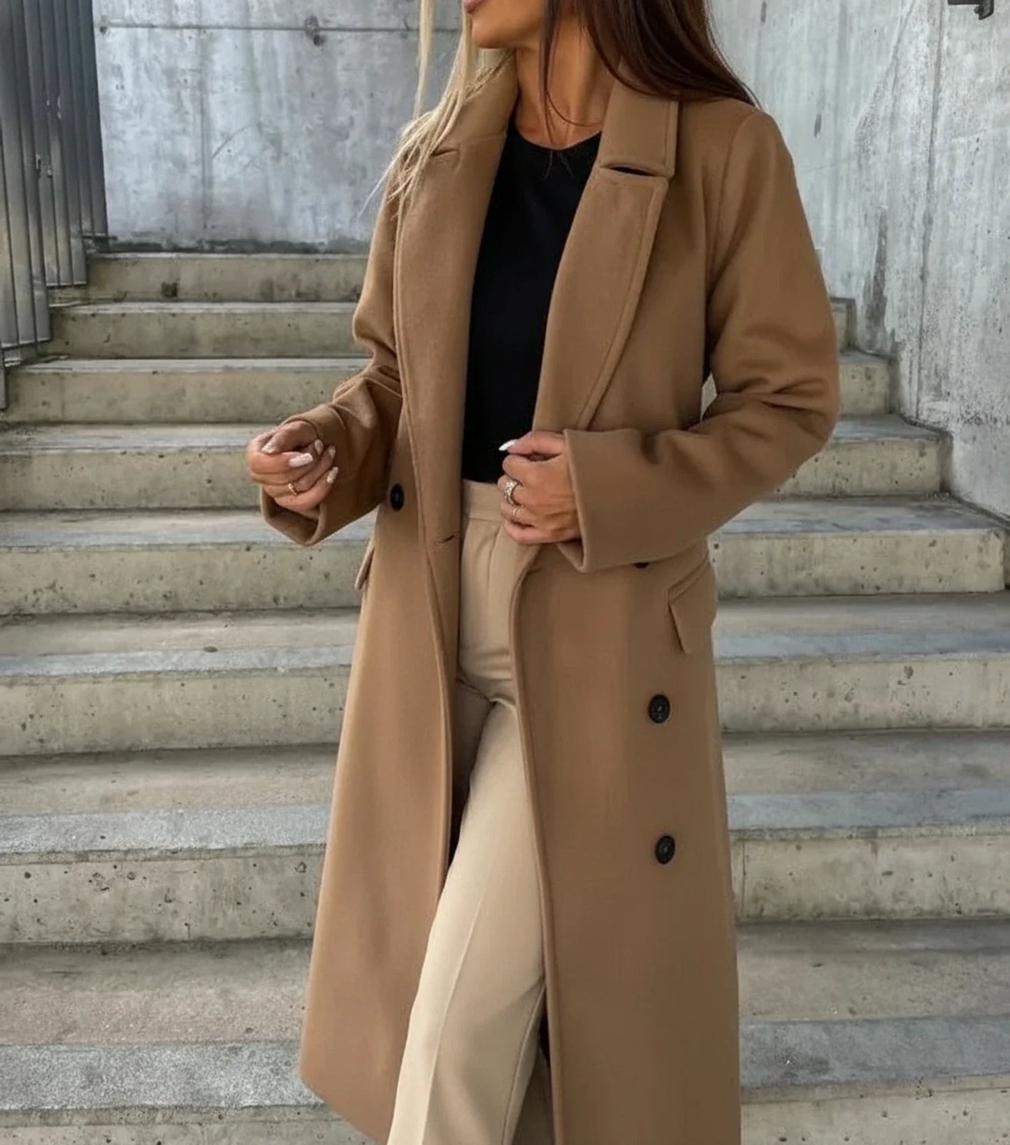 Women's Belted Winter Coat