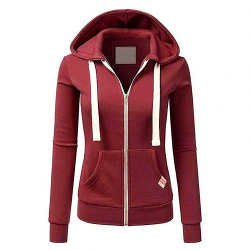 Women's Zipper Hoodie Warm