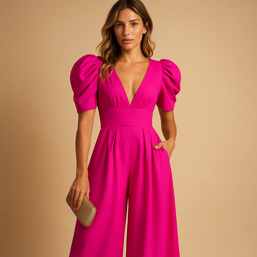 Elegant long jumpsuit for women | Charlotte