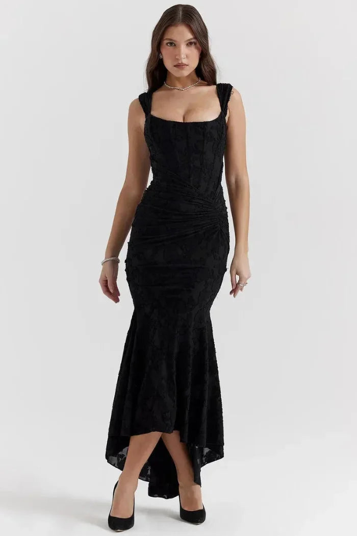 Gemma Women's Floral Lace Midi Dress