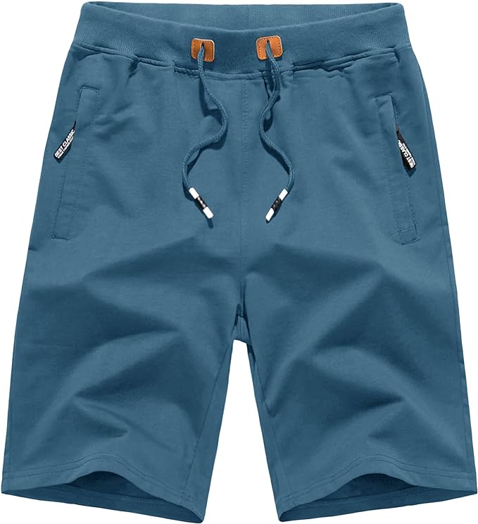 Men's Drawstring Shorts Elastic Waist