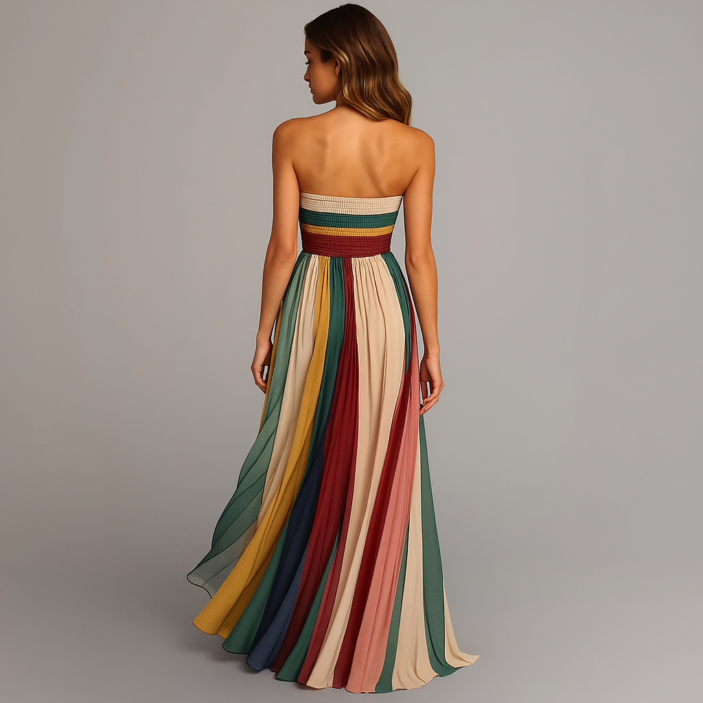 Women's Maxi Dress Glam Holiday Style
