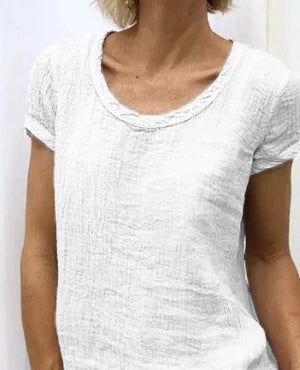Image of June | Women's Relaxed Fit Short Sleeve T-Shirt