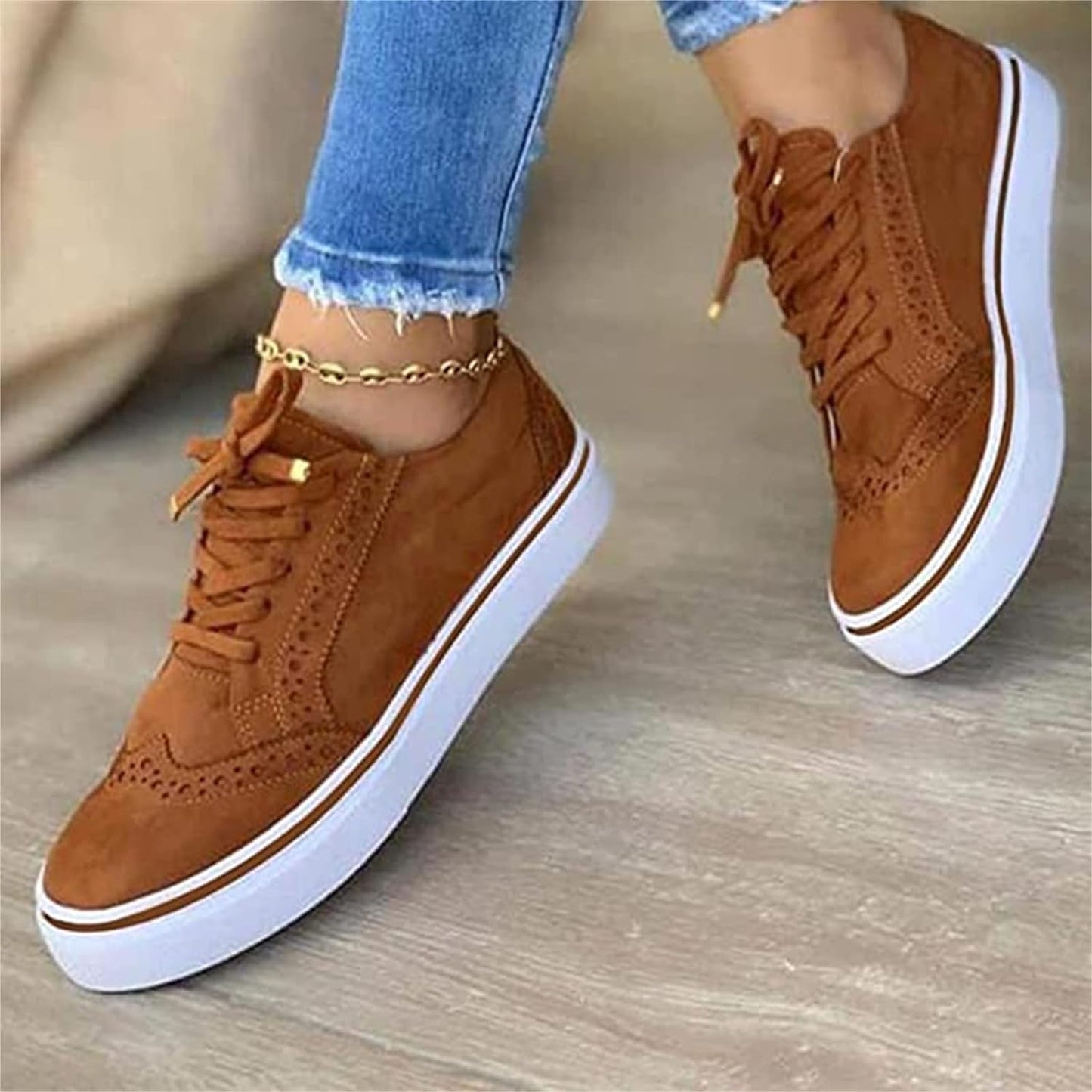 Orthopedic Lace Up Oxfords