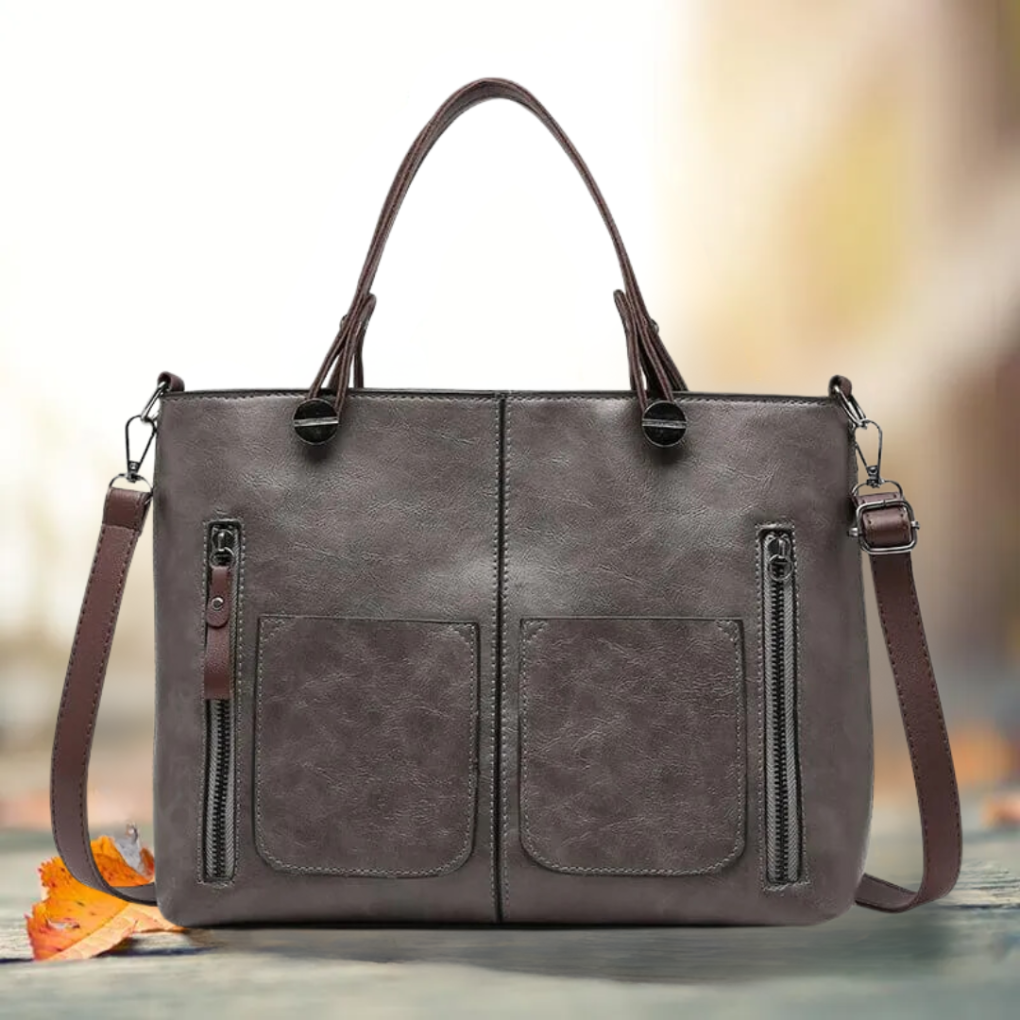 Women's Leather Shoulder Bag Classic Design