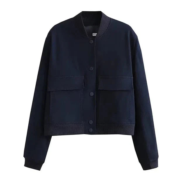 Image of Penny | Women's Cropped Casual Jacket