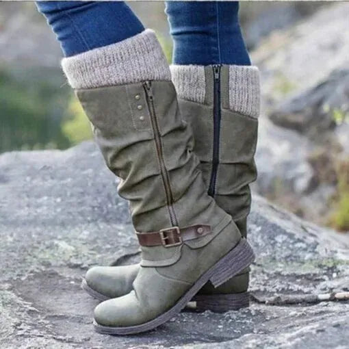 Women's Ankle Boots Side Zipper