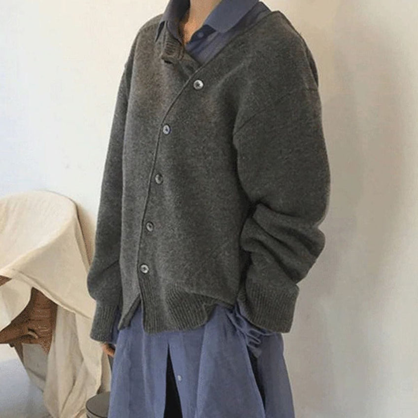 Kerry Women's Cashmere Cardigan Button Front