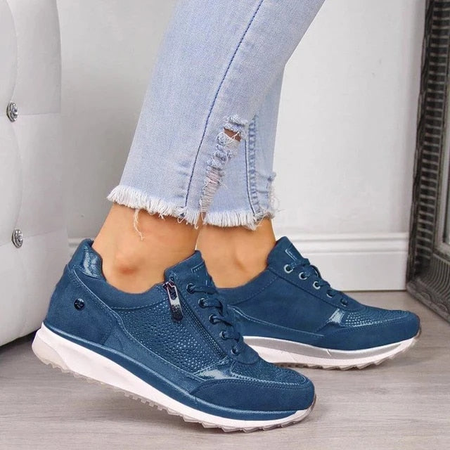 Image of Women's Wedge Platform Sneakers