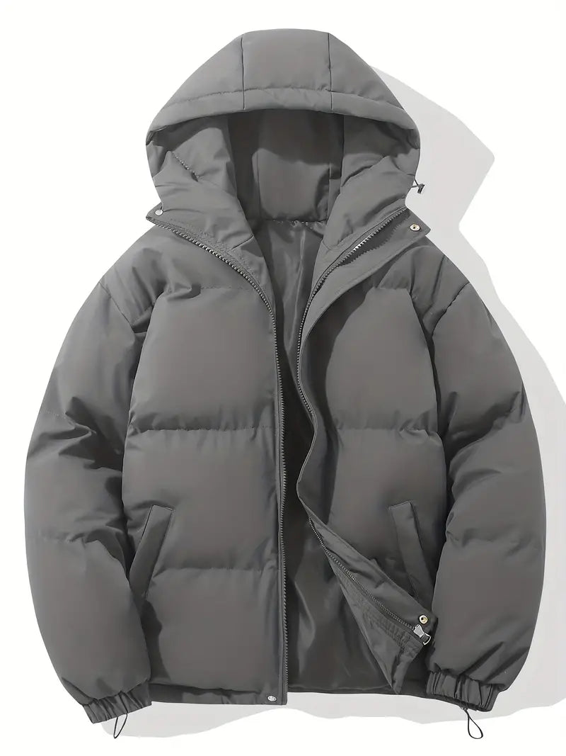 Women's Winter Jacket With Hood Waterproof Insulated Black