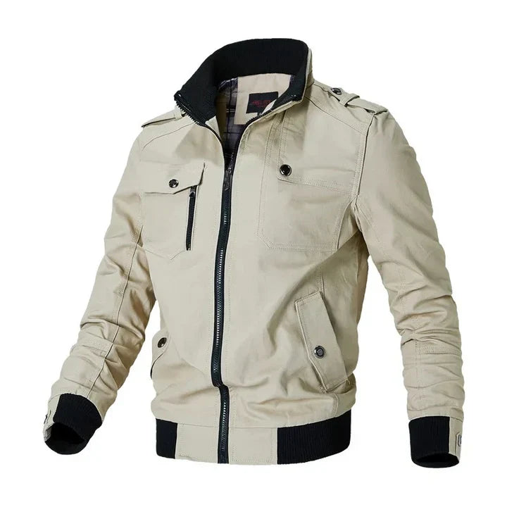 Image of Zane | Men's Full Zip Bomber Jacket
