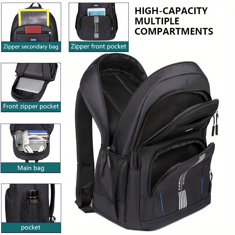 Bennett Men's Leather Backpack Durable