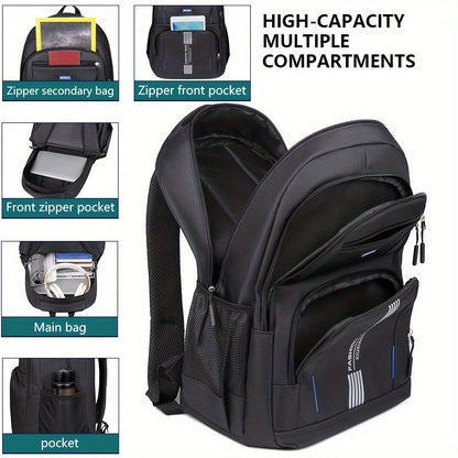 Bennett Men's Leather Backpack Durable