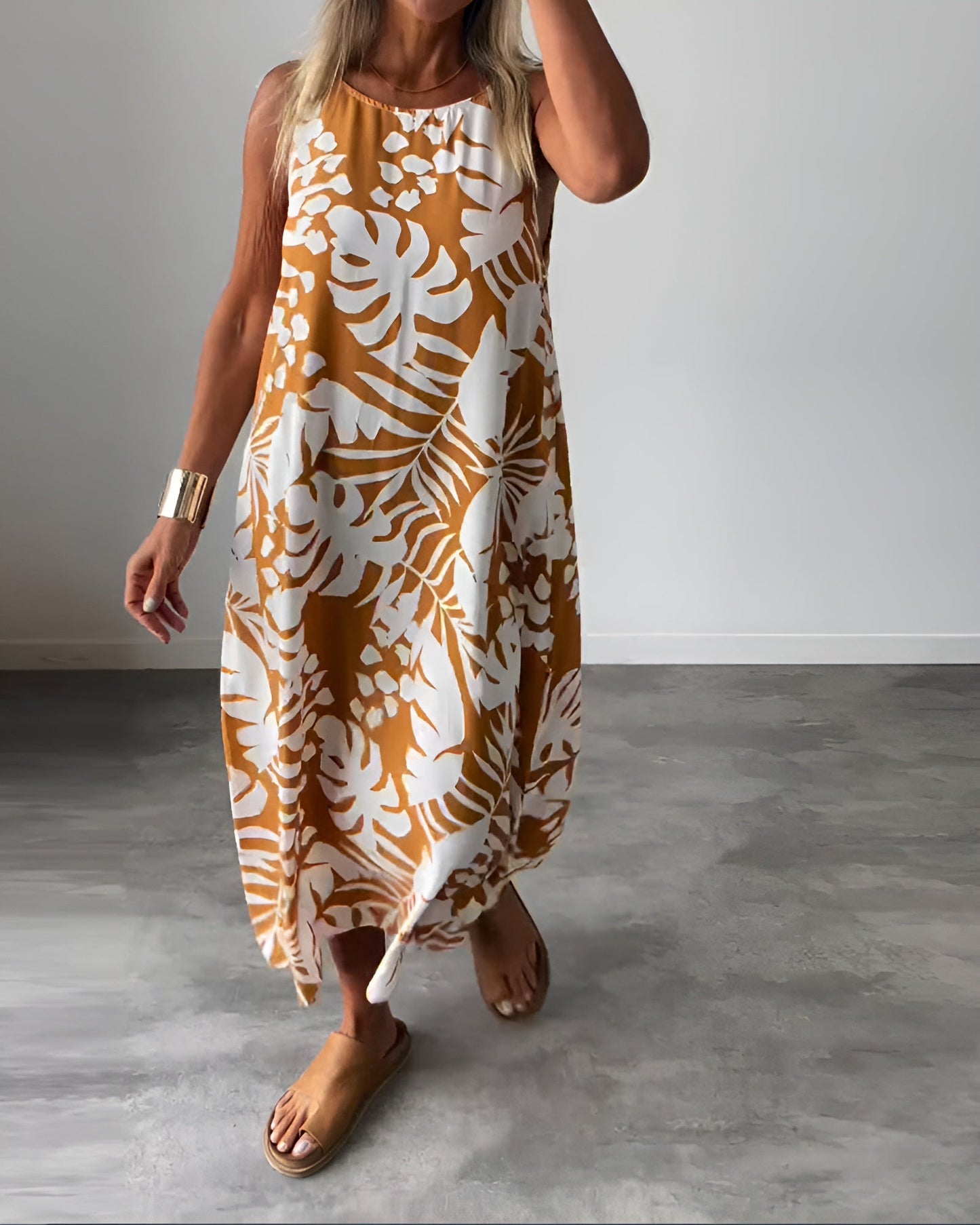 Felicity | Women's Sleeveless Draped Elegant Dress Evening