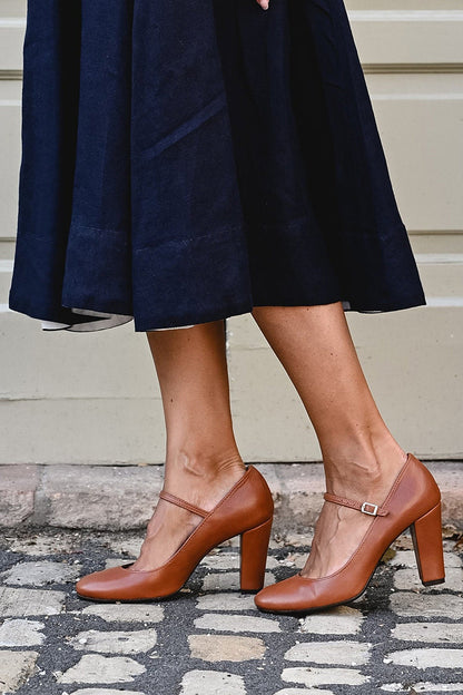 Women's Mary Jane Shoes Straight Heel