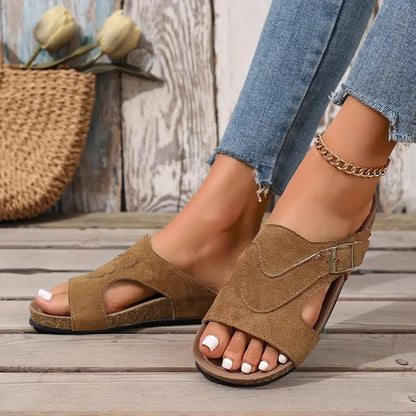 Women's Flat Sandals Leather Calliope