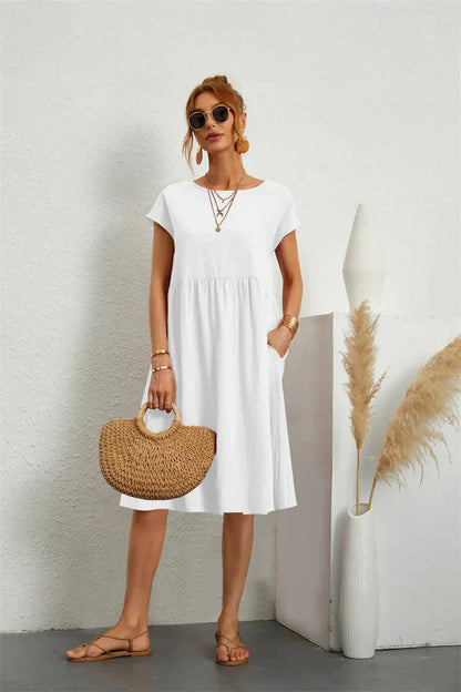 Women's Pocket Casual Dress