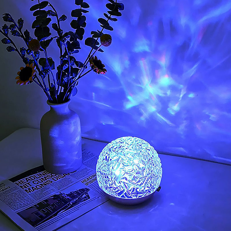 Colorful Ocean Wave Table Lamp - Vonnera