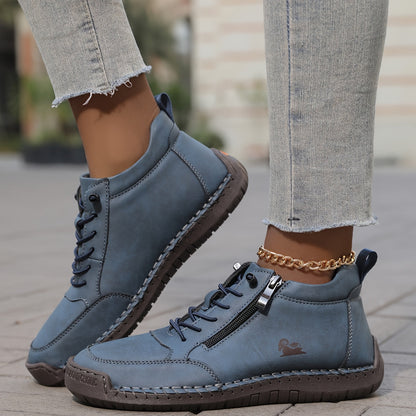 Danielle | Women Spring Zip Up Walking Sneakers