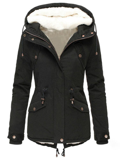 Water Repellent Winter Parka Coat