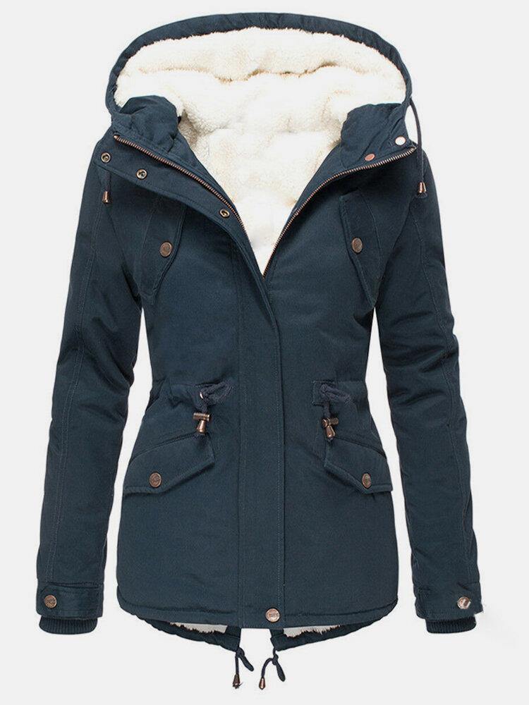 Water Repellent Winter Parka Coat