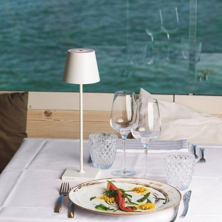 Smart LED Table Lamp Waterproof Voice Control