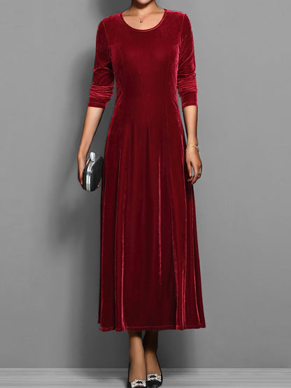 Women's Maxi Dress Long Sleeves
