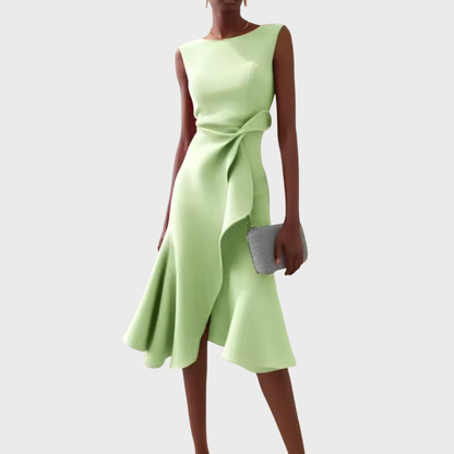 Women's Asymmetric Midi Dress