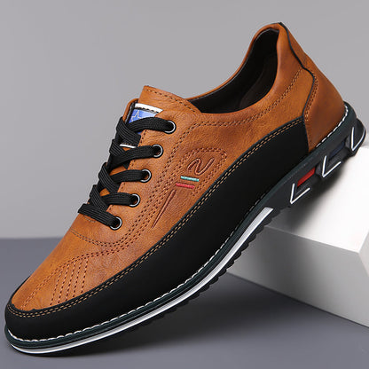 Men's Calfskin Leather Shoes - Vonnera